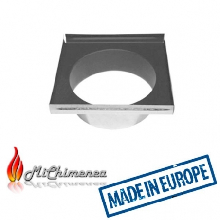Rejilla de chimenea regulable 17x17 Blanca