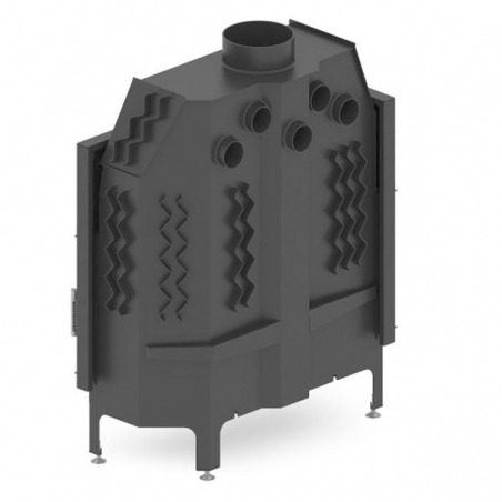 Chimenea abierta lateral albero 19kw